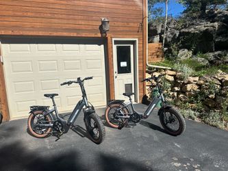 Two Aventon sinch.2 foldable electric bikes