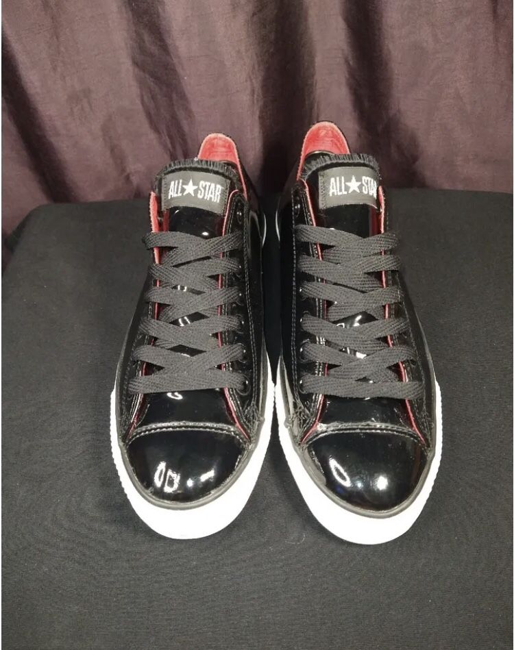 Converse Shoes Mens 9.5 Womens 11.5 Chuck Taylor All Star Sneakers M9166 Black