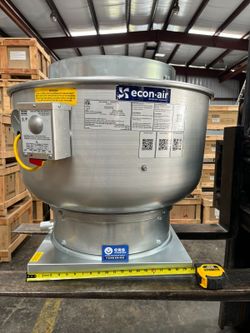EXHAUST FAN .5HP WITH SPEED CONTROL-ECONAIR