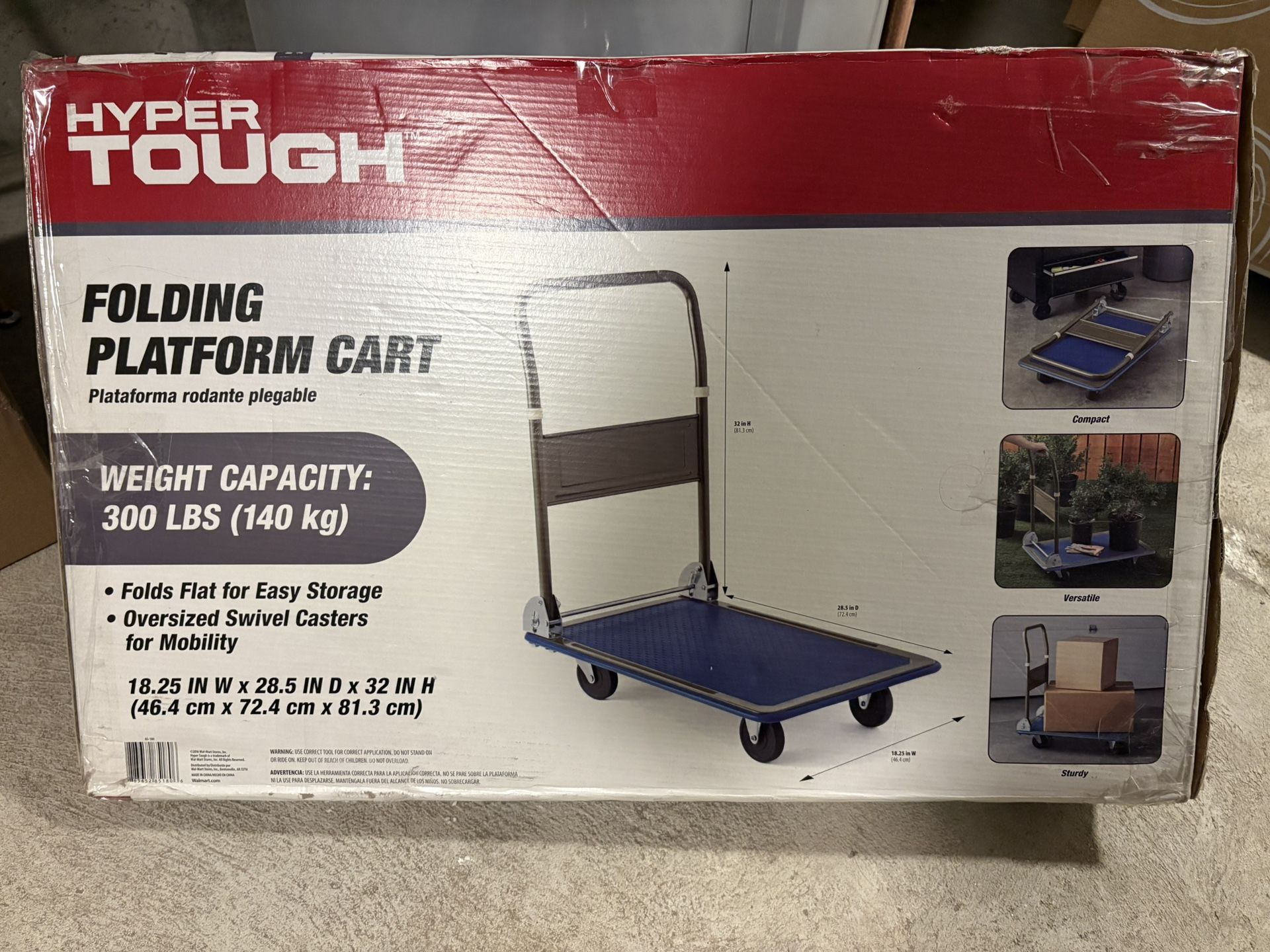 Moving Cart 300 Lbs Capacity