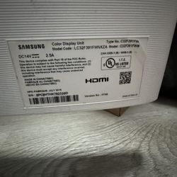 Samsung Monitor 32”