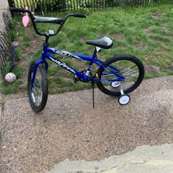 Rock It Kids' EZ Bike, Blue, 20-inch