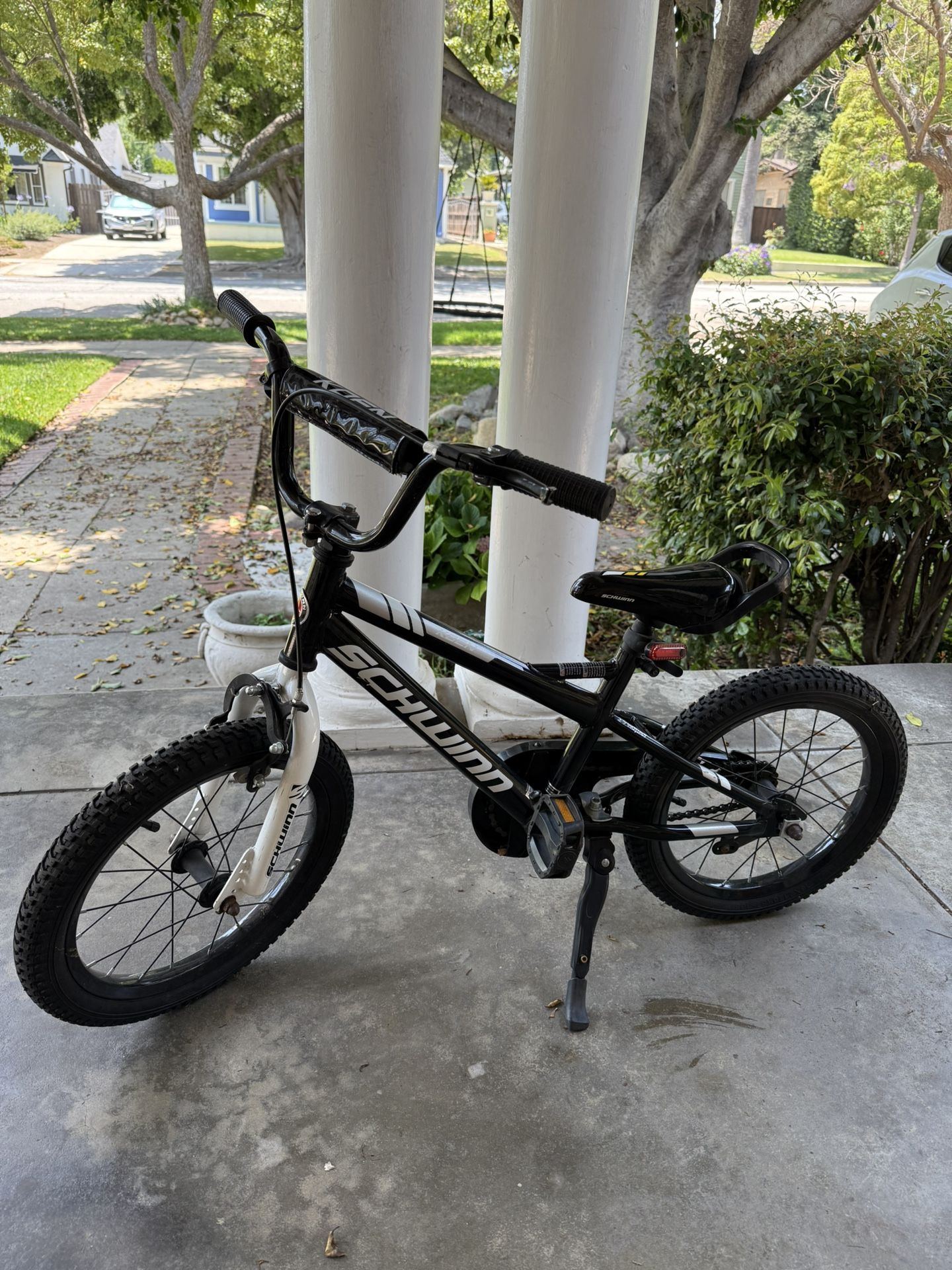 Schwinn Bicycle (Black and White bike) 16” Wheels