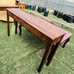 Three Console Tables 