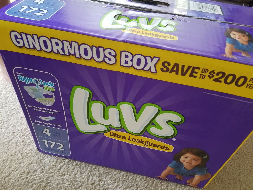 Luvs Diapers - Pampers