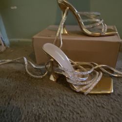 Gold Heels 