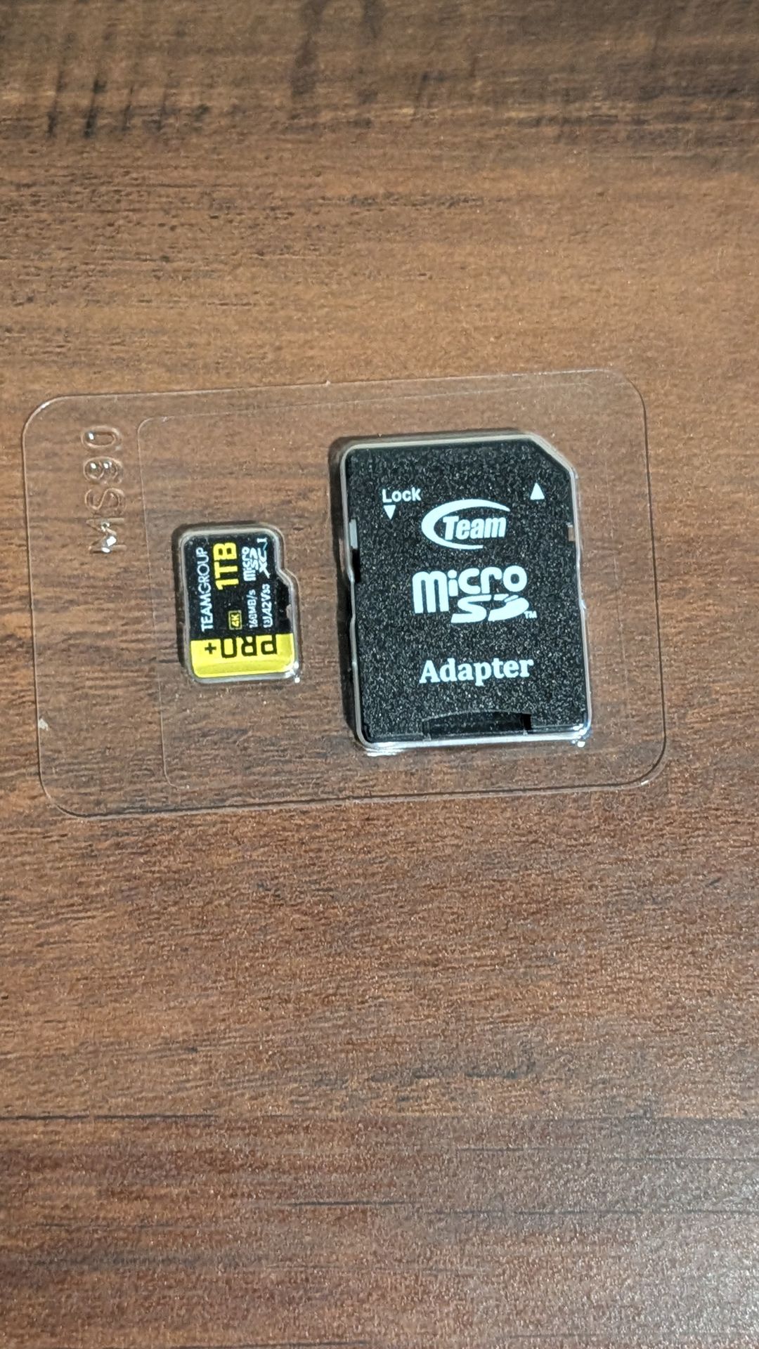 TEAMGROUP 1TB A2 V30 Micro SD Card w/ Adapter PRO+
