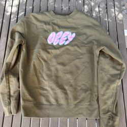 Obey Graphic Sweatshirt – Size Small (Unisex)