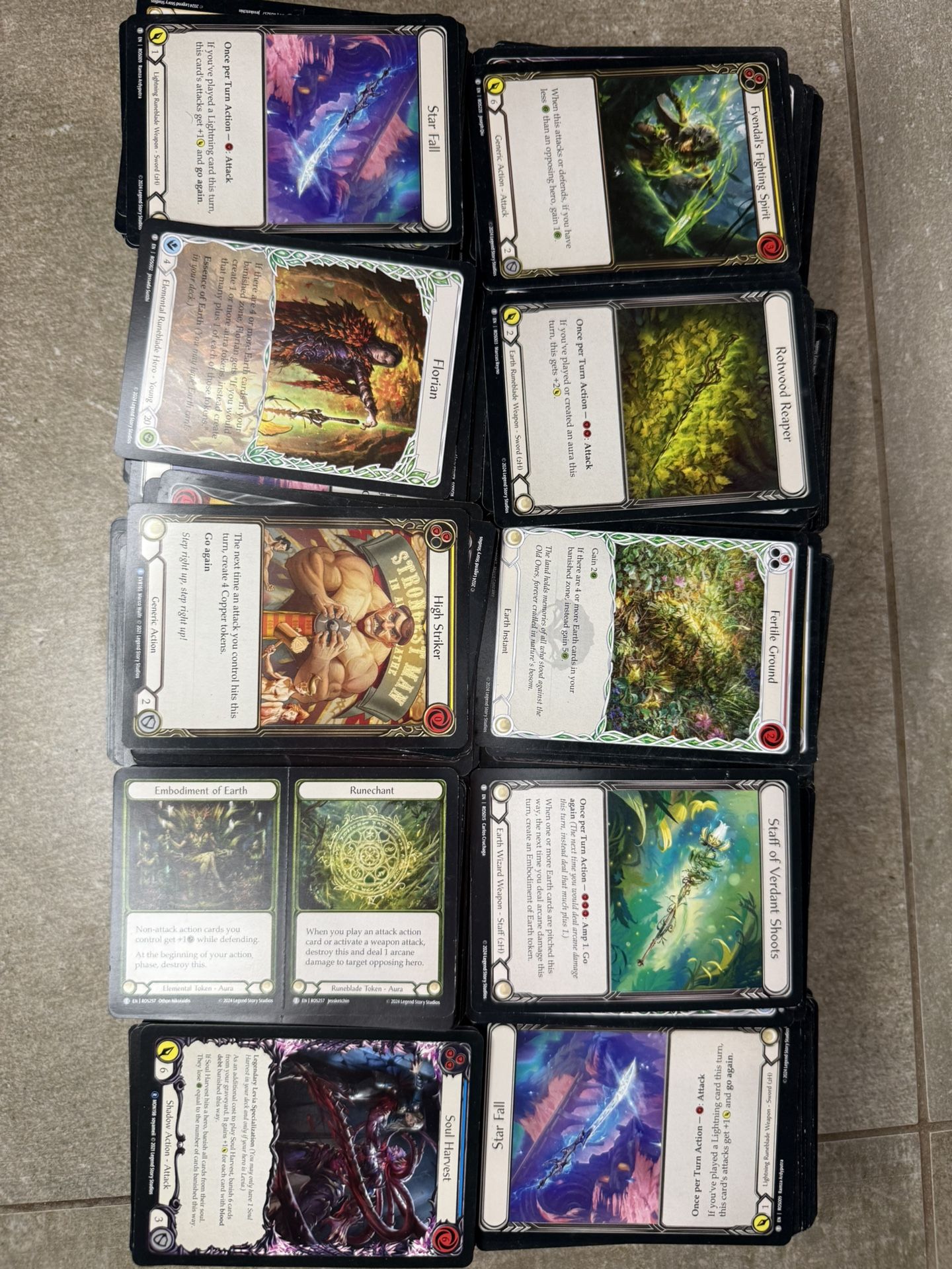 Flesh and Blood TCG Lot – 1000+ Cards – Mix of Heroes, Equipment & Action Cards – Great Collection or Resale Set
