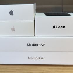 Apple products BOX ONLY