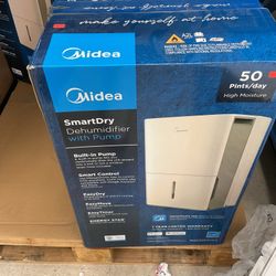 Midea Smart Dry Dehumidifier W/ Pump