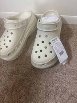 Platform crocs brand new
