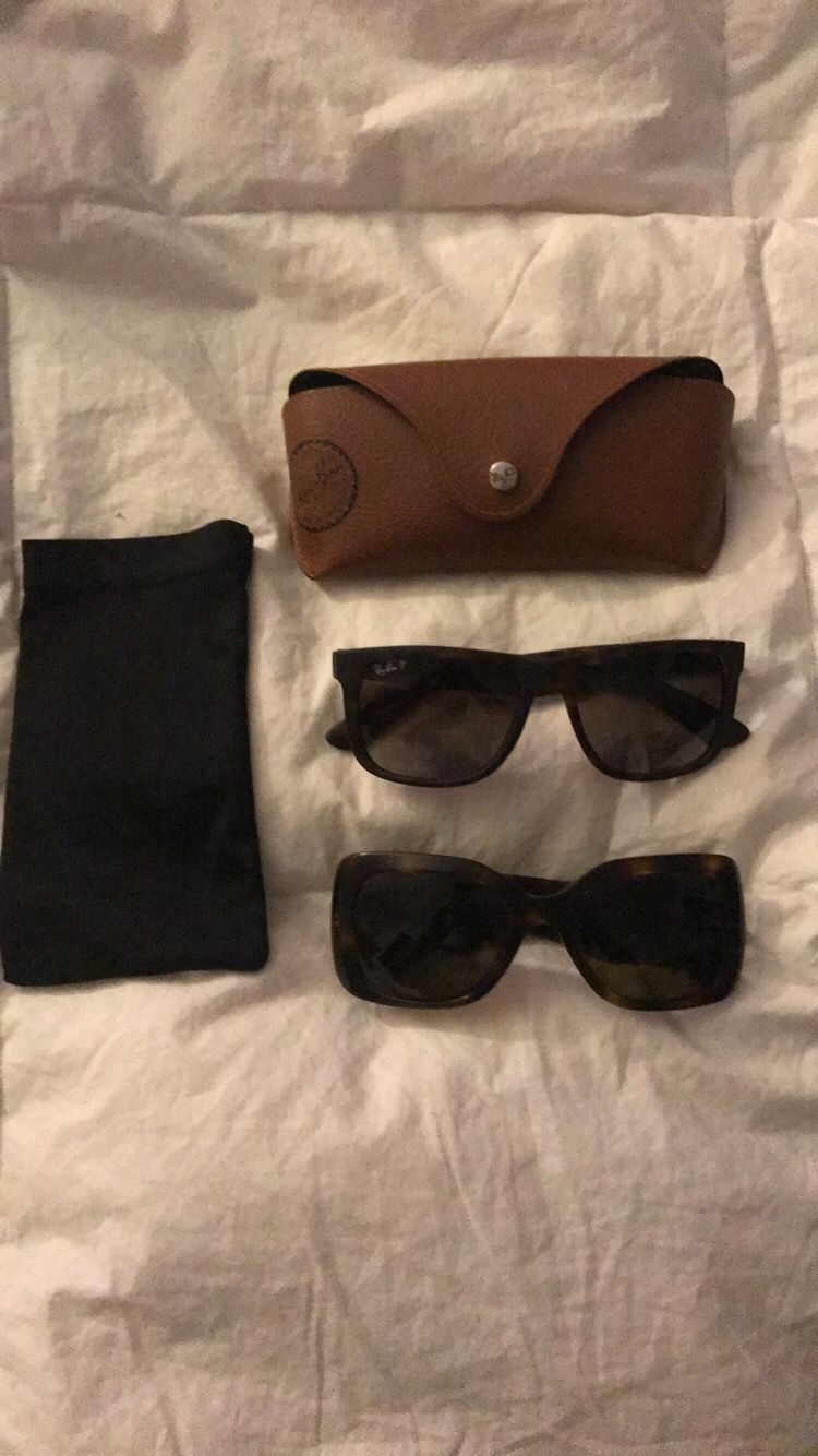 Ray Ban and Chanel sunglasses for sale!