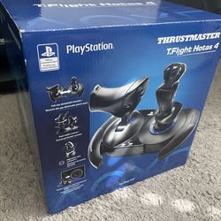 ThrustMaster Flight Hotas 4.  Like new.
