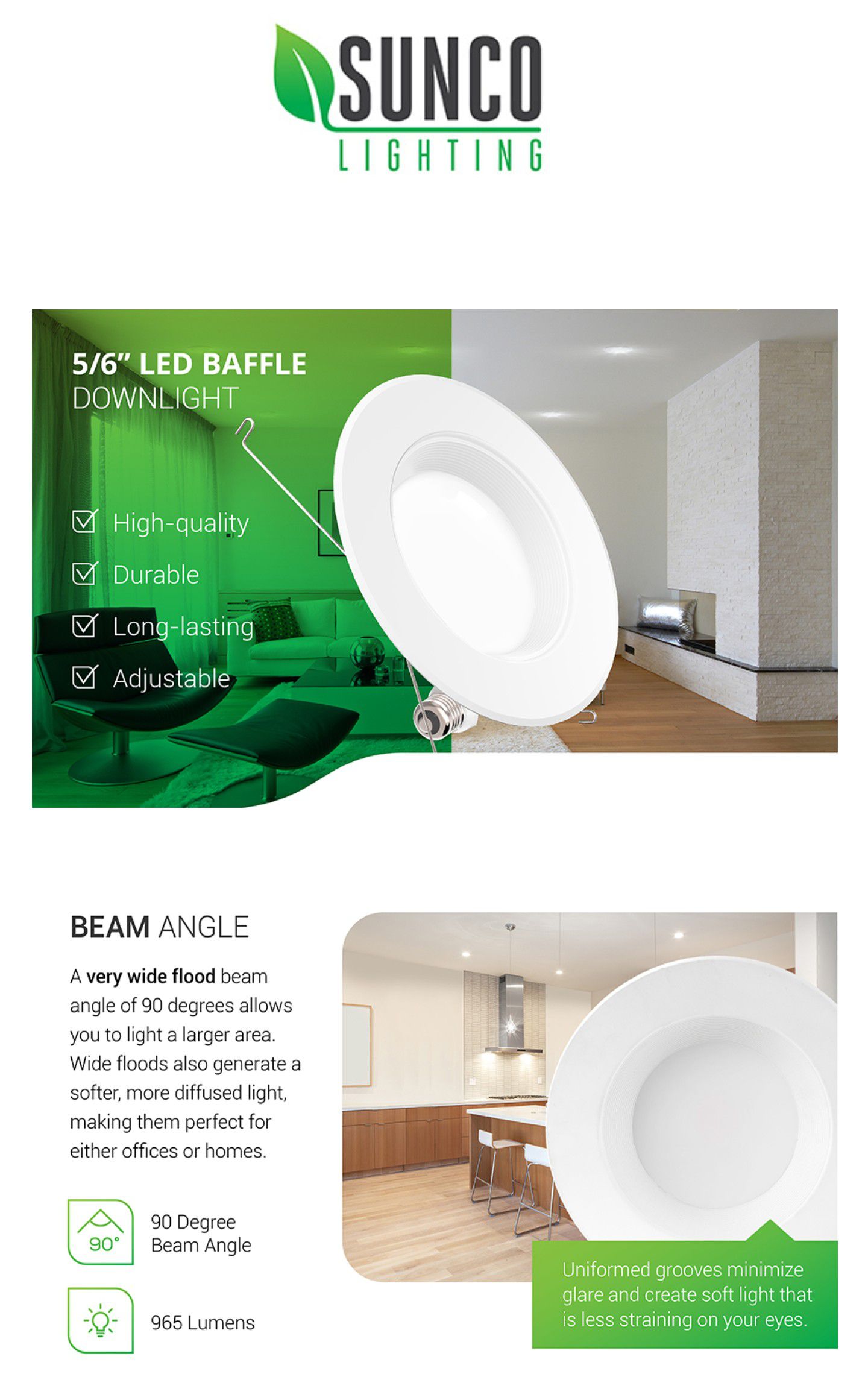 4 Dimmable LED Retrofit Recessed Light