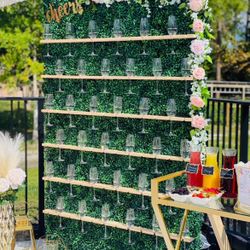 Selling Champagne Wall Holds 72 Glasses 