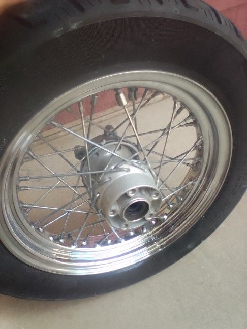 Harley Davidson Tire And Spoke Rim 1999 Road King