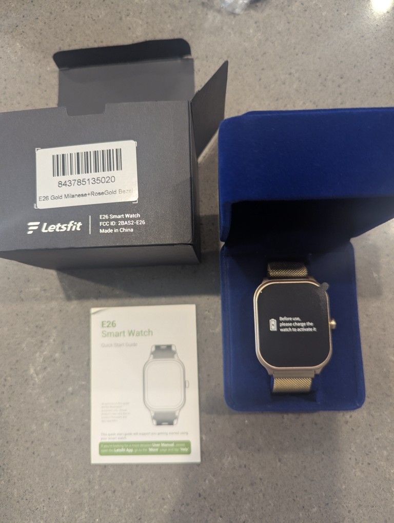 Set Of Letsfit E26 Smartwatches