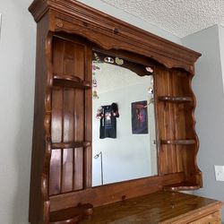 Antique Mirror Vanity 