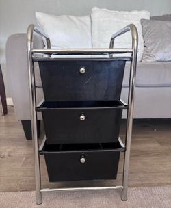 3 - drawer Rolling Storage Cart