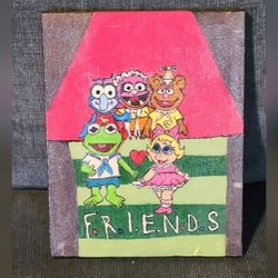 Handpainted canvas 8x10 