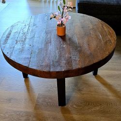 Rustic Wood Coffee Table