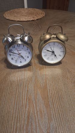 TWO CUTE CLOCKS