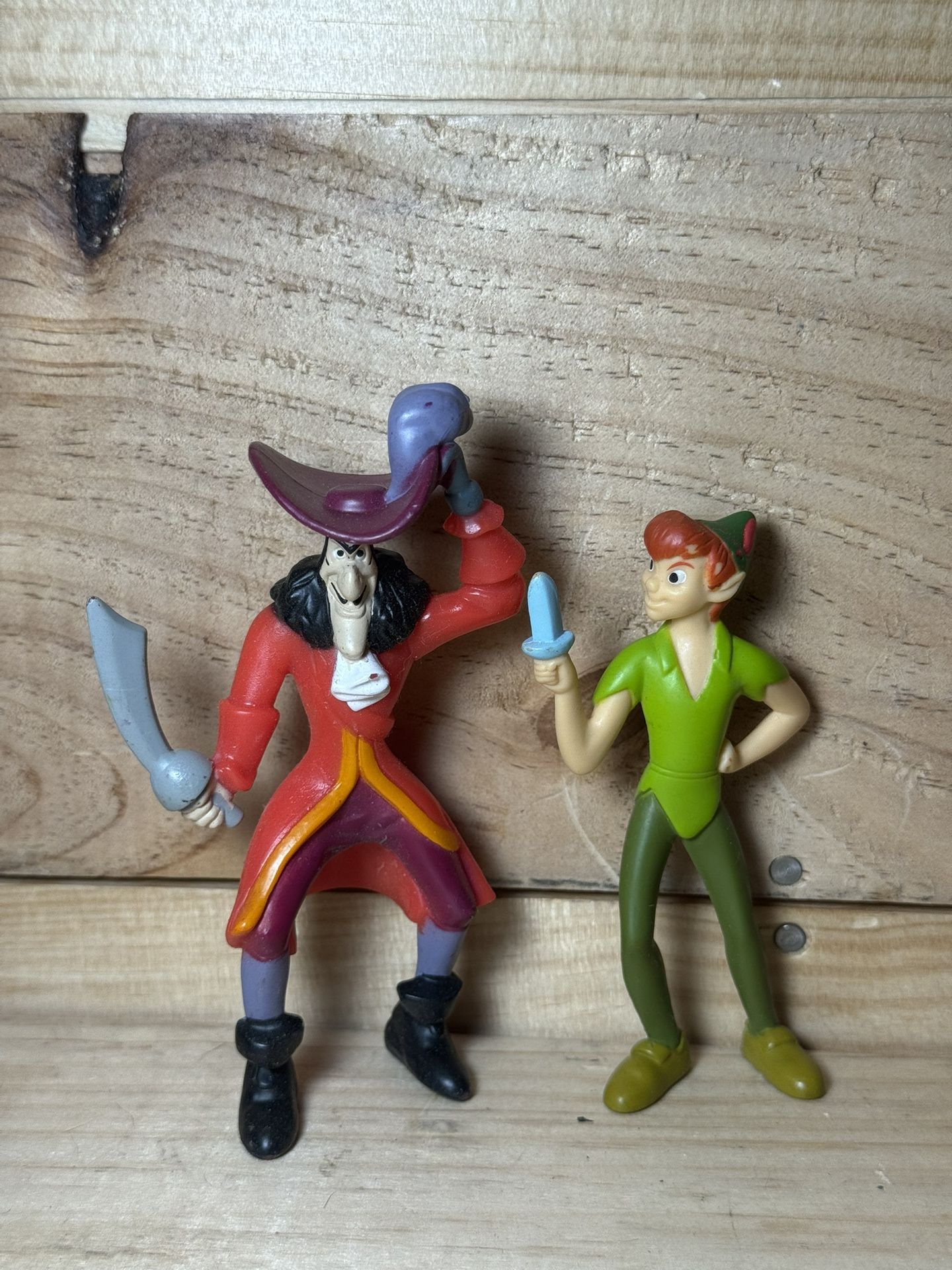 Vtg McDonald's Disney Peter Pan Hook Return to Neverland Cake Topper #scrappy