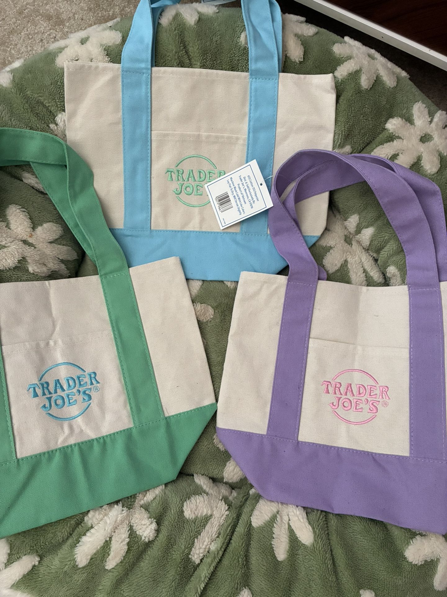 Trader Joe’s, mini canvas tote