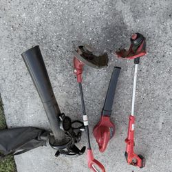 Yard Tool Bundle – Black+Decker Blower + Hyper Tough Trimmers (Corded & Cordless)