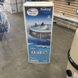 BESTWAY Fast Set Pool Set 15' x 42"