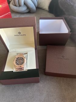 Rose gold Patek chocolate face