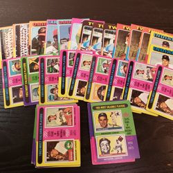 1975 Topps Baseball Card Lot 