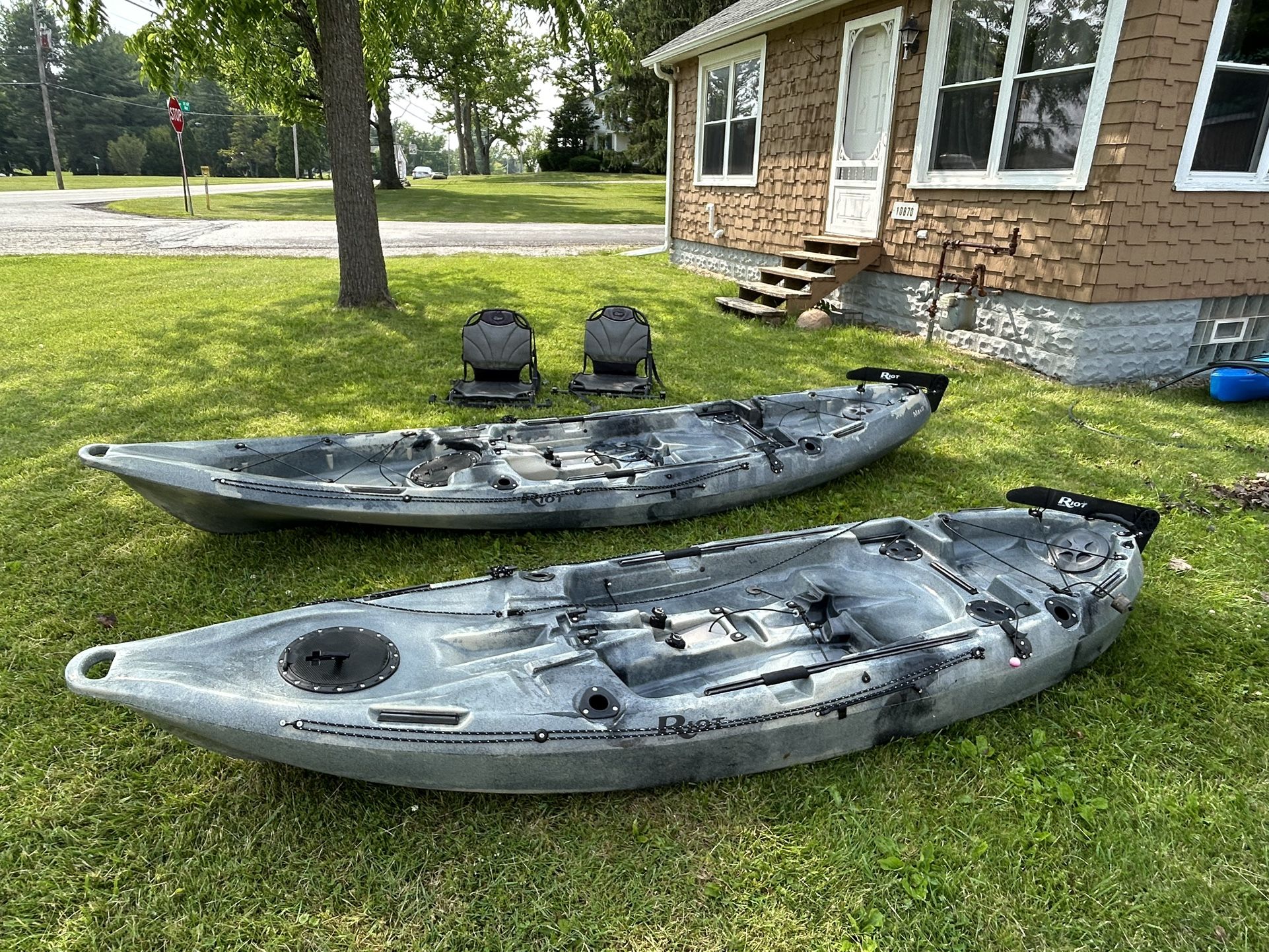 RIOT Mako 10 and 12 Foot Fishing Kayak