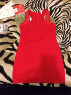 Red dress