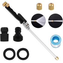 🔥 Jet Nozzle Power Washer for Garden，2-in-1 Jet Nozzle Power Washer ， High Pressure Washer Tools For Patio Car Pet Window Washing