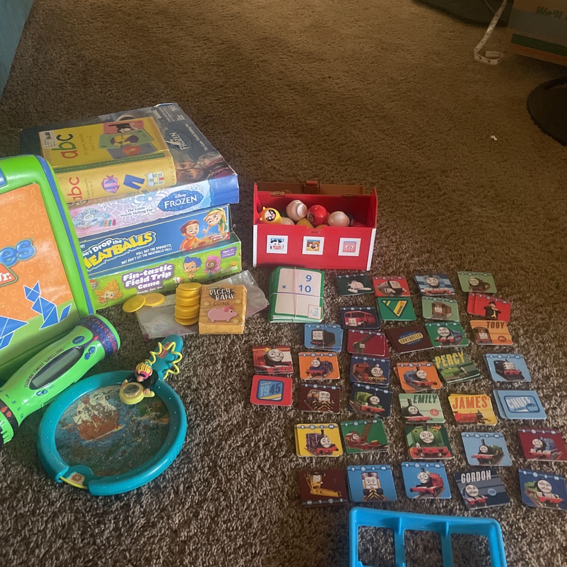 Lot Of Kids Board Games And Education Games
