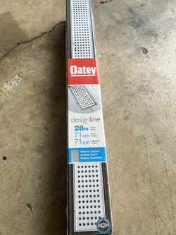 Oatey Design line 28” Linear Drain