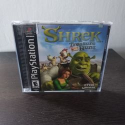 2002 Shrek Treasure Hunt Playstation 1 1st Print New Sealed