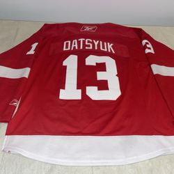 Pavel Datsyuk Reebok Detroit Red Wings NHL Men’s Large Jersey Vintage Clean Vtg