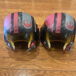 Disneyland collectible Mandalorian helmets