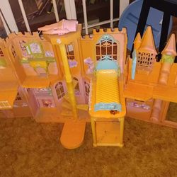 Swan lake barbie castle vintage rare