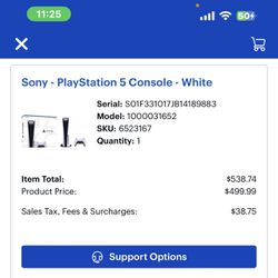 PS5 Play Station 5 System 
