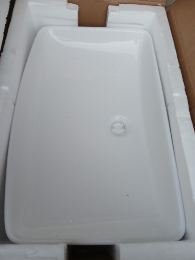 White Bathroom Sink