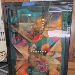 Post Modern Abstract Acrylic Art