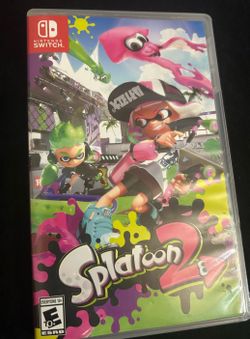 Splatoon 2 and Cooking mama for the Nintendo switch