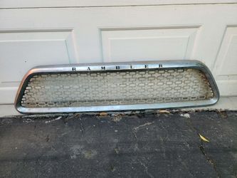 Vintage AMC Rambler Grille Mesh 60's OEM Car Auto Petroliana Man Cave USA