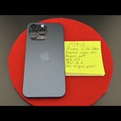 MINT 9.5/10 Apple iPhone 15 Pro Max 256gb