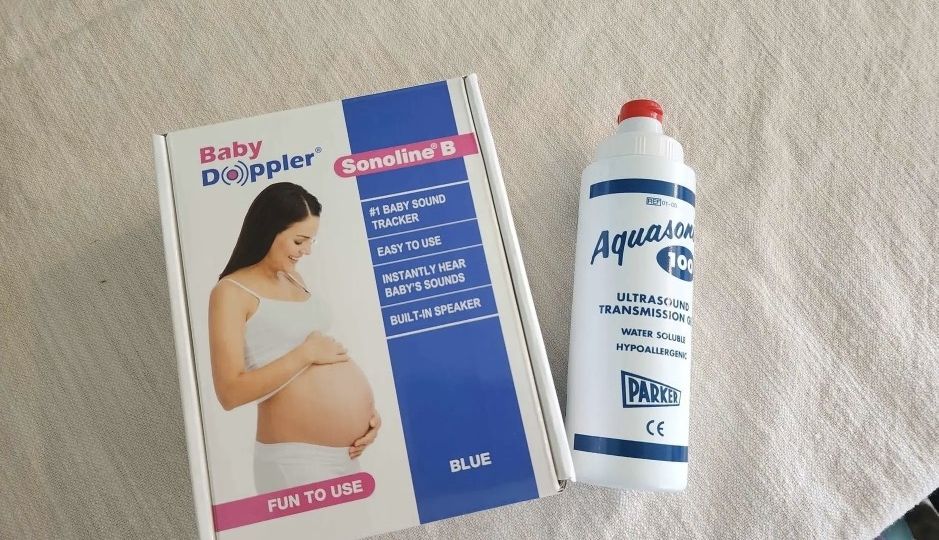 Sonoline B Baby Doppler + Aquasonic ultrasound gel
