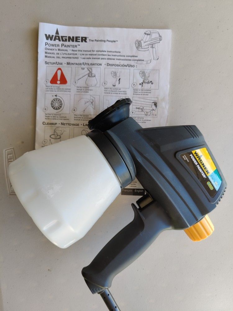 Wagner 1600 PSI Power Painter, Electric Paint Spray Gun, Model 0285296